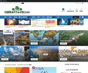 Cografyahocam.com(Coğrafya Hocam) Screenshot