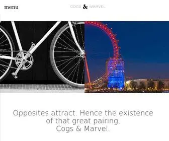 Cogsandmarvel.com(Cogs & Marvel) Screenshot