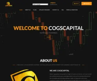 Cogscapital.com(Cogs Capital Investment) Screenshot