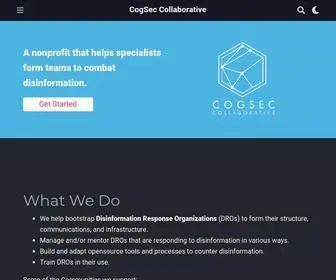 Cogsec-Collab.org(cogsec collab) Screenshot