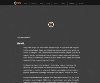 Cogzine.com(Each issue of COG) Screenshot