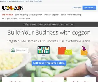 Cogzon.com(Cogzon Technologies) Screenshot