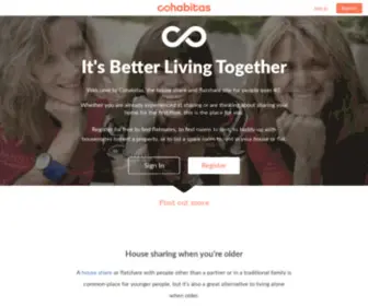 Cohabitas.com(House Share) Screenshot