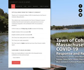 Cohassetcovid19.com(Cohasset COVID) Screenshot