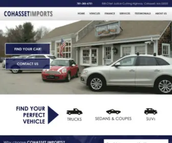 Cohassetimports.com(Cohassetimports) Screenshot