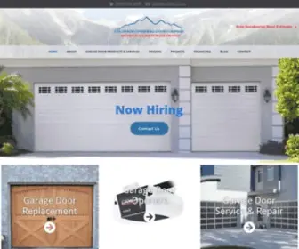 Cohdco.com(Garage Doors & Garage Experts Denver) Screenshot