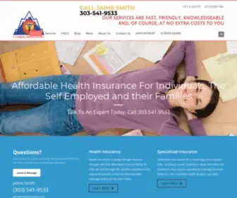 Cohealthbrokers.com(Health Insurance Brokers Colorado) Screenshot