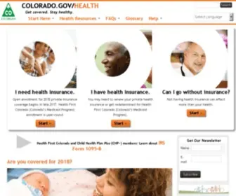 Cohealthinfo.com(Colorado.gov/health) Screenshot