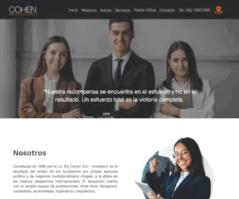 Cohen-Etal.com(Inicio) Screenshot