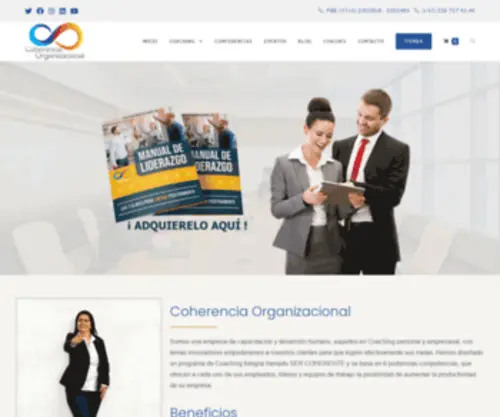 Coherenciaorganizacional.com(Coherencia) Screenshot