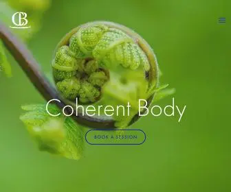 Coherentbody.com(Feel better in your body. Los Angeles) Screenshot