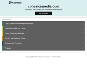 Cohesionmedia.com(Cohesion) Screenshot