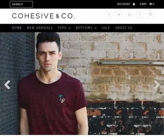 Cohesiveapparel.com(Cohesive & Co) Screenshot