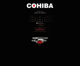 Cohiba.com(Cohiba) Screenshot