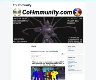 Cohmmunity.com(Cohmmunity) Screenshot