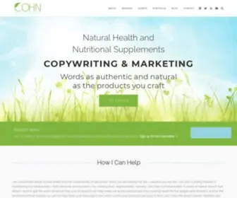 Cohnwritingsolutions.com(Copywriting) Screenshot