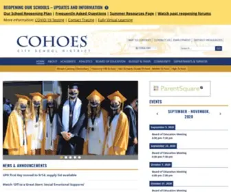 Cohoes.org(Cohoes City School District) Screenshot