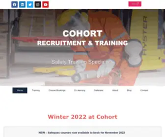 Cohort.ie(Recruitment & Training) Screenshot