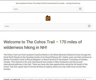 Cohostrail.org(New Hampshire) Screenshot