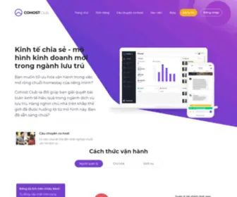 Cohost.vn(Kinh tế chia sẻ) Screenshot