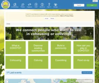Cohoto.net(Cohousing Tools) Screenshot