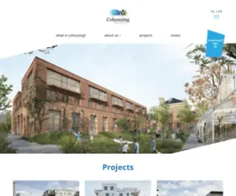 Cohousingprojects.com(Cohousing Projects) Screenshot