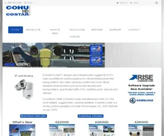 Cohu-Cameras.com(Rugged HD surveillance video camera solutions for critical infrastructure) Screenshot