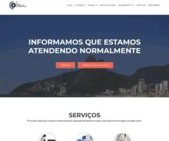 Coi-Olhos.com.br(Centro Oftalmologico de Ipanema e Barra) Screenshot