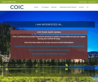 Coic.org(COIC) Screenshot