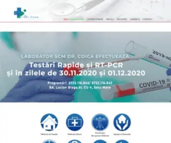 Coica.ro(Cabinet Medical) Screenshot