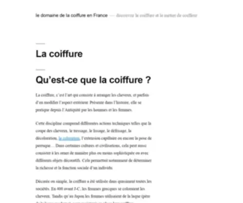 Coiffeur-Paris-NTC.fr(Coiffeur Paris NTC) Screenshot