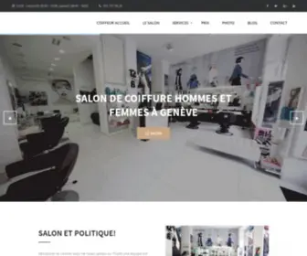 Coiffeurdesnations.ch(Coiffeur Genève) Screenshot