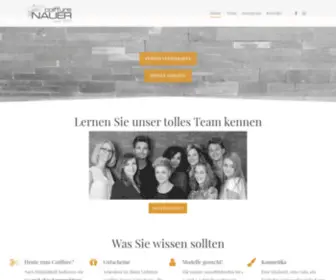 Coiffure-Nauer.ch(Coiffure Nauer) Screenshot