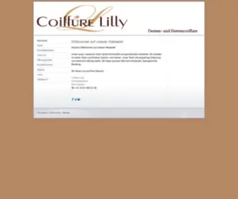 Coiffurelilly.ch(Coiffure Lilly Goldau) Screenshot