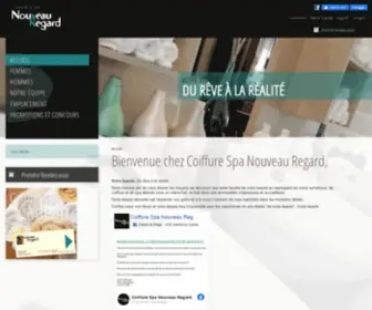 Coiffurespanouveauregard.com(Massothérapie) Screenshot