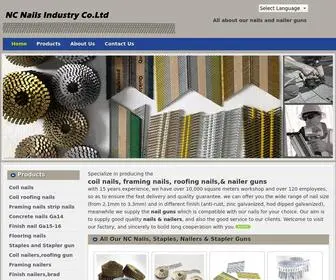 Coil-Framing-Nails.com(Coil nails) Screenshot