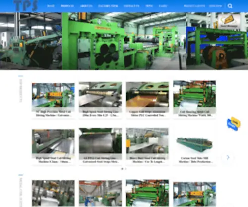 Coil-Slittingmachine.com(Quality Metal Coil Slitting Machine & Steel Coil Slitting Machine factory from China) Screenshot