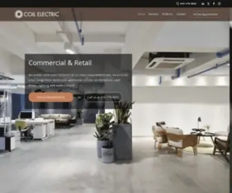 Coilelectric.com(EV charger installations) Screenshot