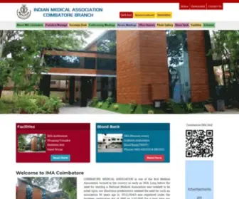 Coimbatoreima.com(IMA Coimbatore Branch) Screenshot