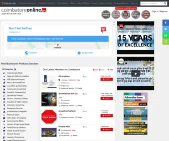 Coimbatoreonline.in(Coimbatore Directory) Screenshot