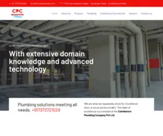 Coimbatoreplumbing.com(Coimbatore Plumbing Company) Screenshot