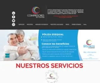 Coimpresores.com.co(INICIO) Screenshot