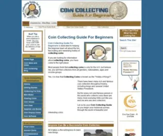 Coin-Collecting-Guide-For-Beginners.com(Coin Collecting Guide For Beginners) Screenshot
