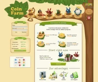 Coin-Farm.com(Coin Farm) Screenshot