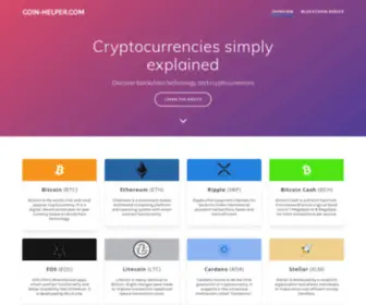 Coin-Helper.com(Crypto & Coin Database) Screenshot