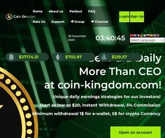 Coin-Kingdom.com(Coin Kingdom) Screenshot