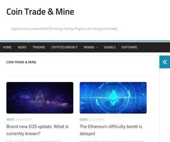 Coin-Tradeandmine.com(Coin Trade & Mine) Screenshot