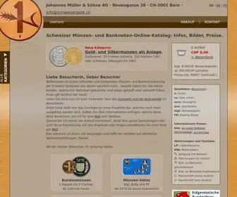 Coin.ch(Schweizer Münzen) Screenshot