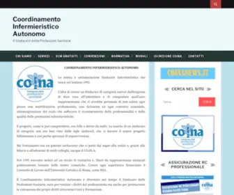 Coina.eu(Il Sindacato delle Professioni Sanitarie) Screenshot