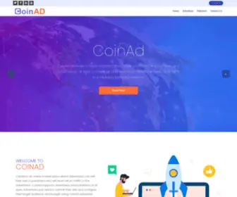 Coinad.org(Home) Screenshot
